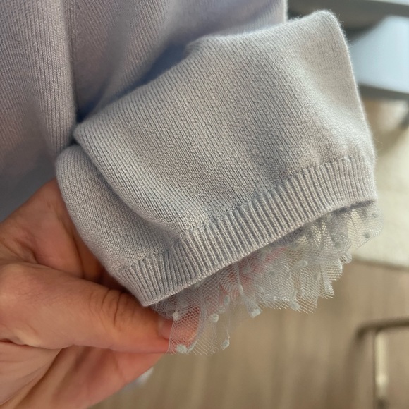 Lavender Short Sleeve Knit - Picture 2 of 3